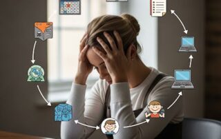 cansancio emocional en adultos y bienestar psicológico