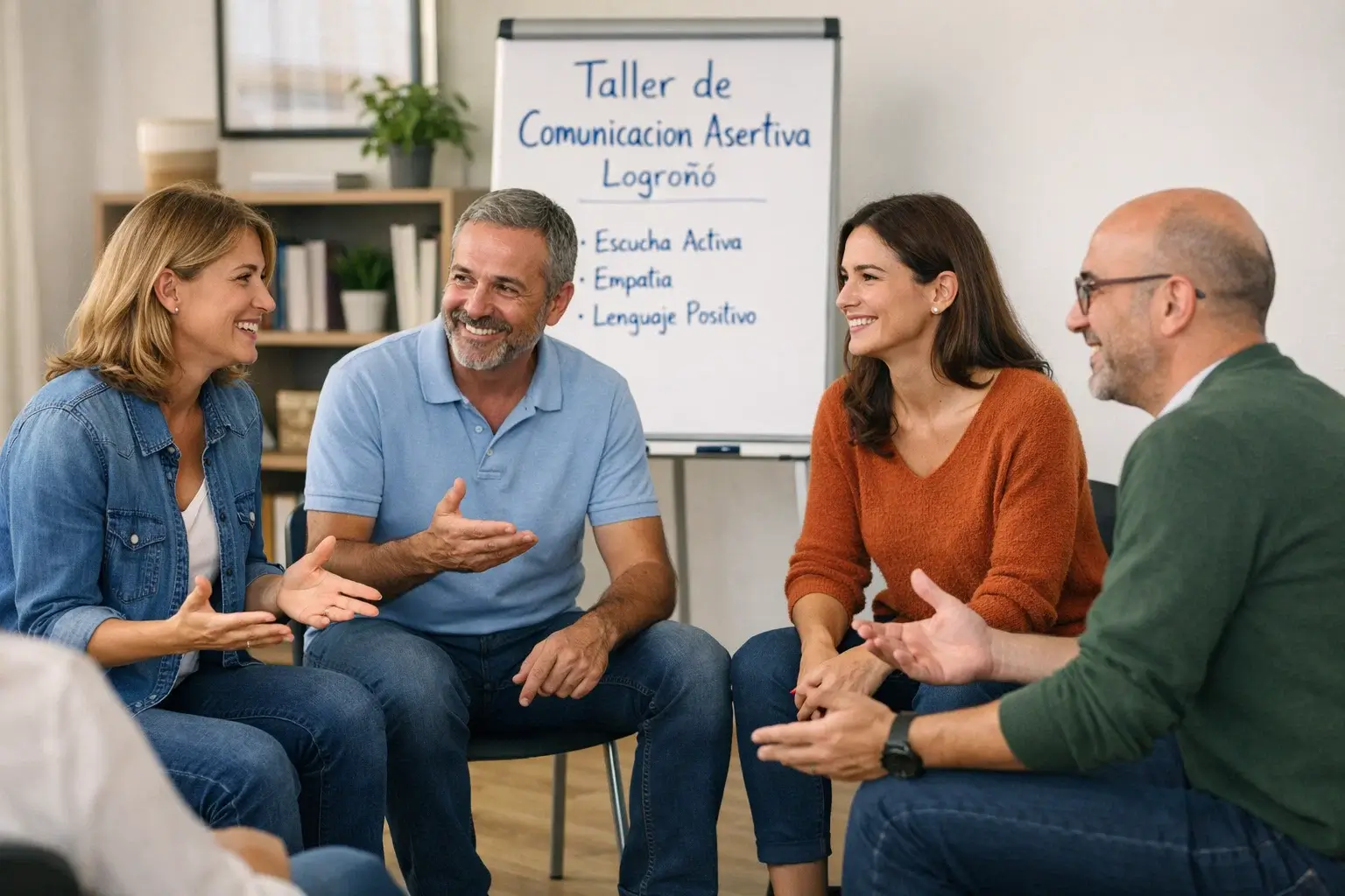 Taller de comunicación asertiva en Logroño