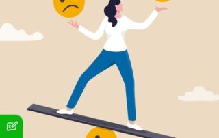 persona adulta reflexionando sobre sus emociones