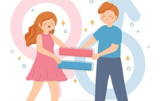 jóvenes reflexionando sobre roles de género y sociedad